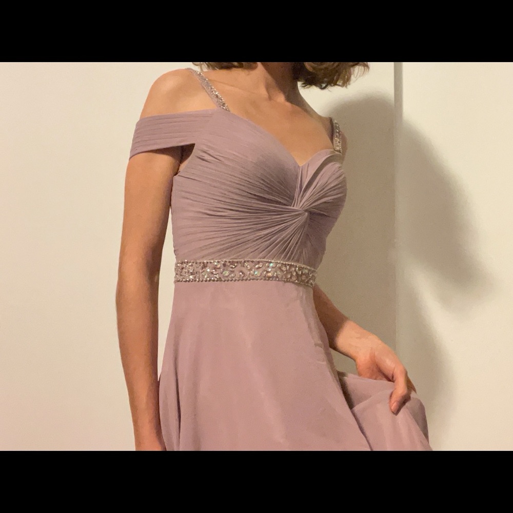 Light purple formal dress, size 4.